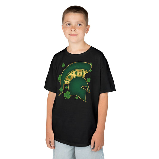 St. Patty's Good Luck Spartan Helmet Youth Tee