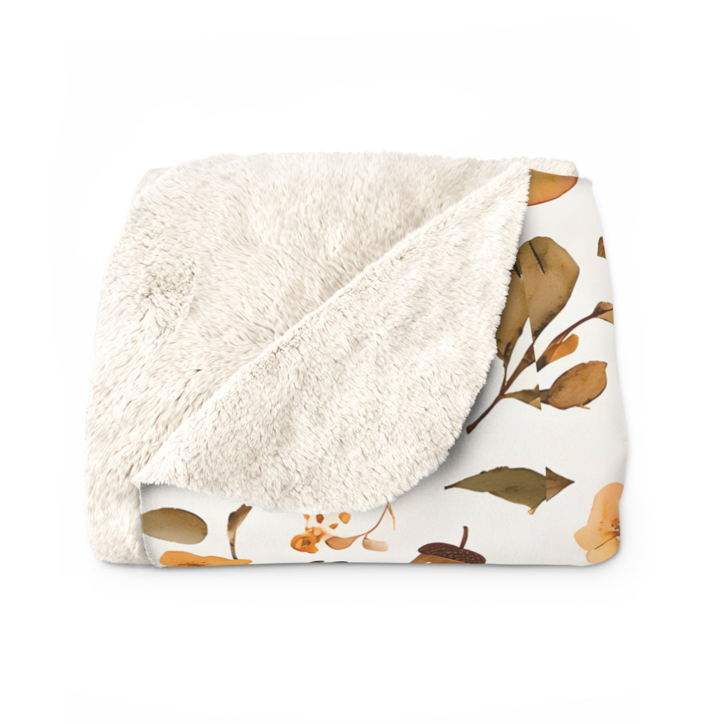 Autumn Vibes Sherpa Comfy Blanket