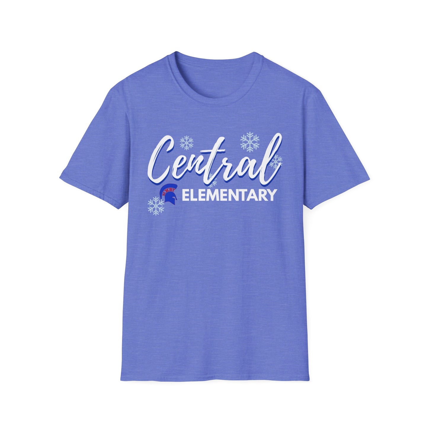 Bixby Spartan Central Elementary Snow Day Softstyle Tee