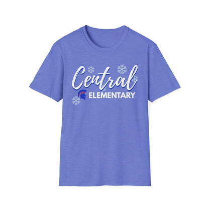 Bixby Spartan Central Elementary Snow Day Softstyle Tee