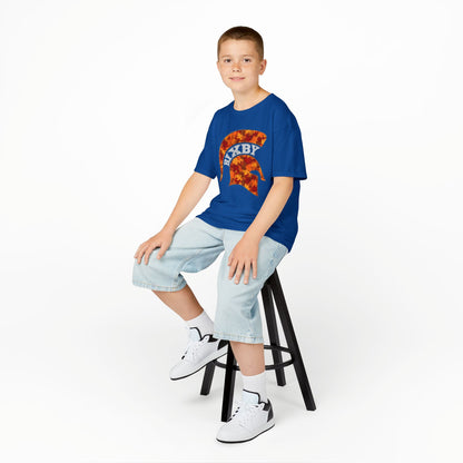 Bixby Spartan Fall Helmet Youth Gildan Tee