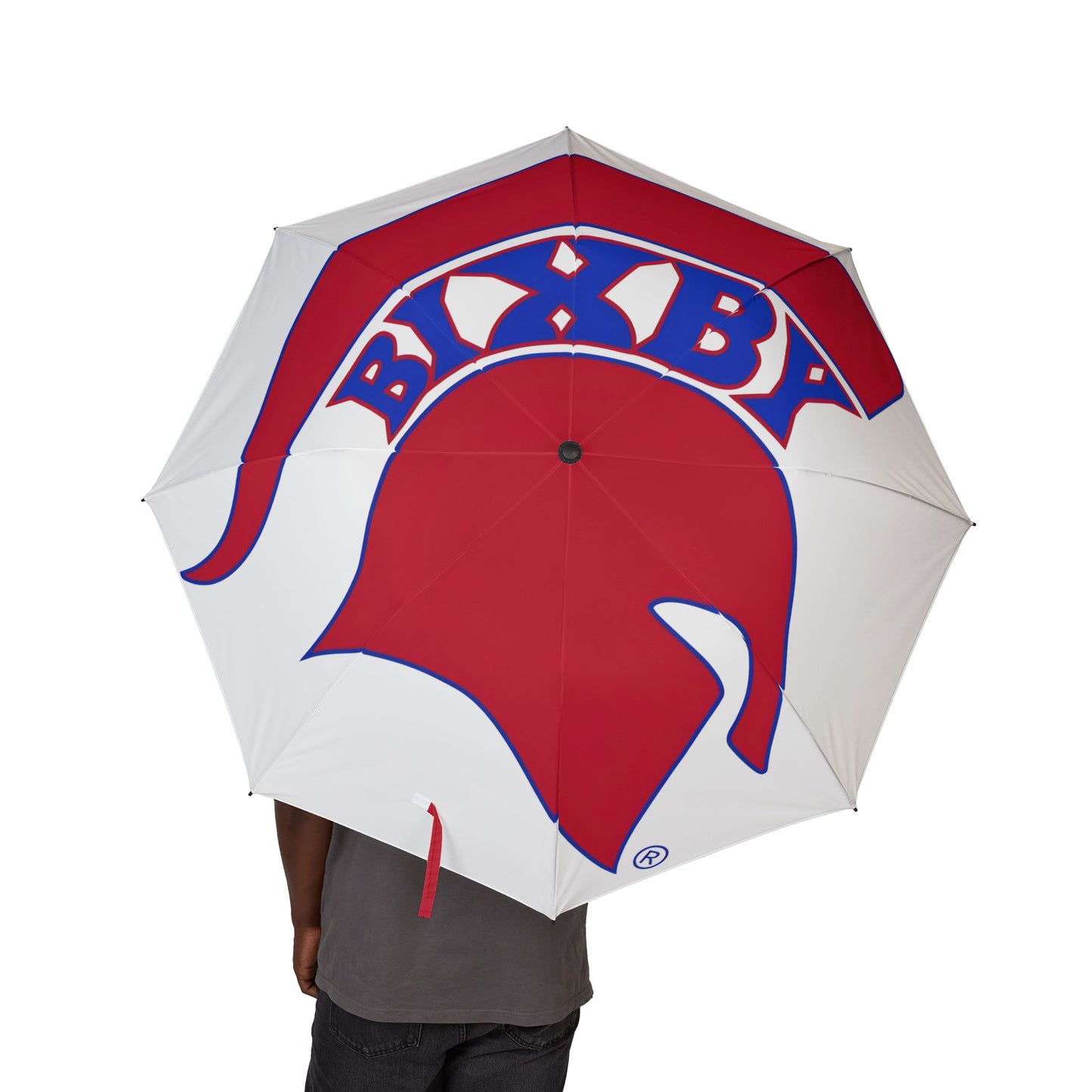 Spartan Red Logo Umbrella