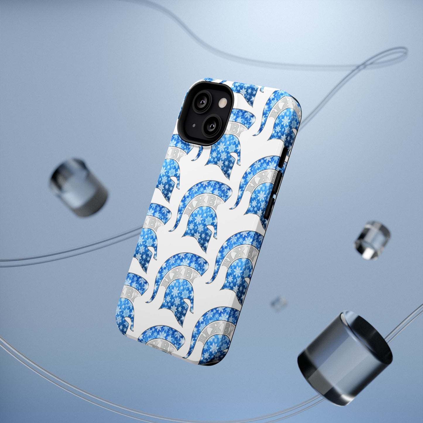 Bixby Spartan Winterfrost Logo Impact Resistant iPhone Case