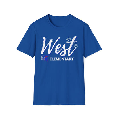 Bixby Spartan West Elementary Snow Day Softstyle Tee