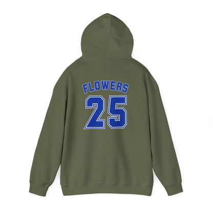 Bixby Spartans Basketball Gildan Hoodie with Back Player Print