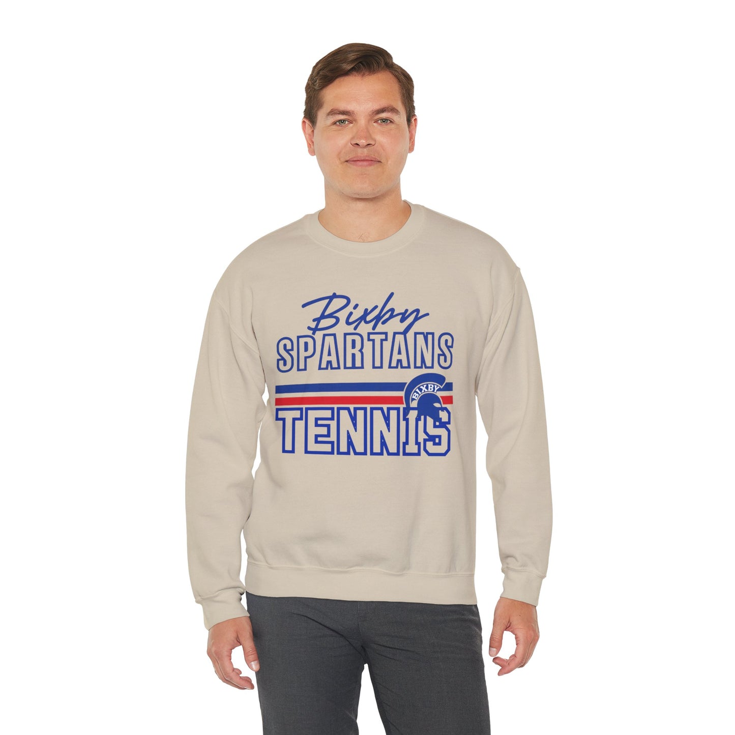 Bixby Spartans Tennis Gildan Sweatshirt