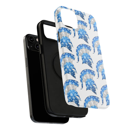 Bixby Spartan Winterfrost Logo Impact Resistant iPhone Case