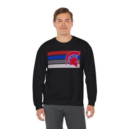 Bixby Spartan Red Logo Gildan Sweatshirt