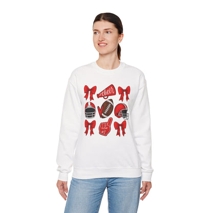 Bixby Spartan Cheer & Football Gildan Sweatshirt