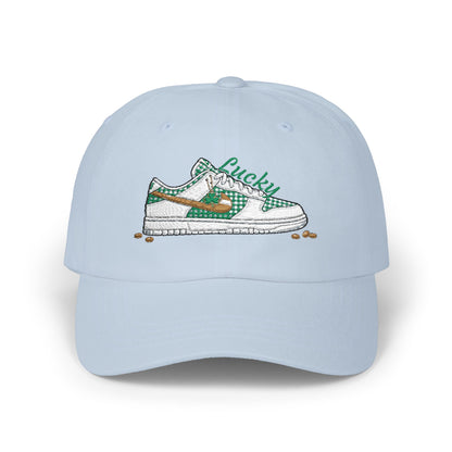 Embroidered Lucky Sneaker Dad Cap St. Patrick’s Day Casual Baseball Hat