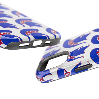 Bixby Spartan Blue Logo Impact Resistant iPhone Case