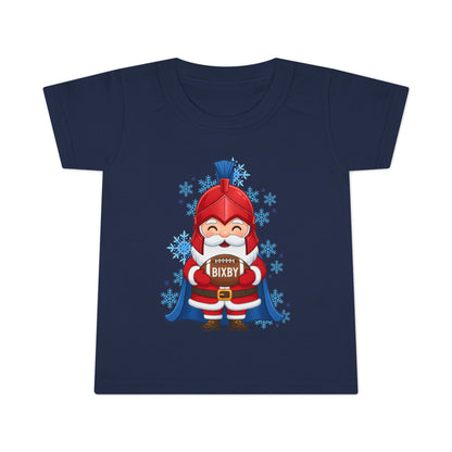 Spartan Football Santa Toddler Gildan Tee