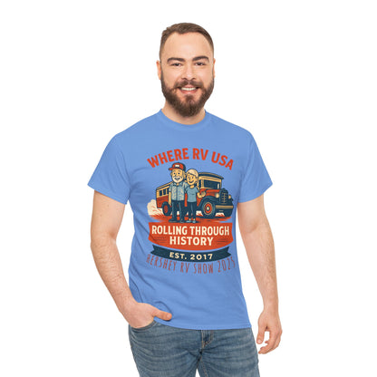 Where RV USA Rolling Through History Limited Edition Tee