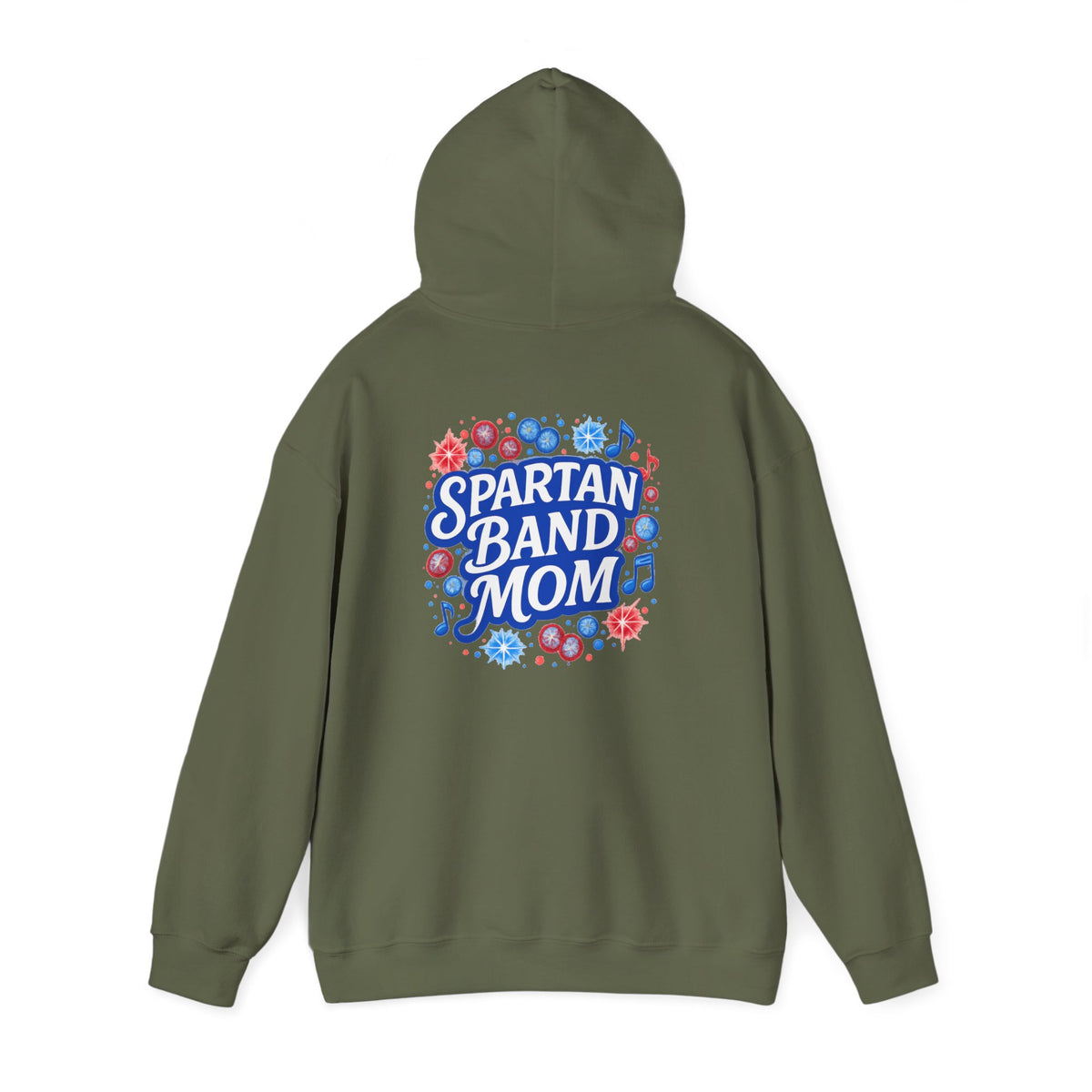 Bixby Spartans Pride Of Bixby Band Mom Hoodie