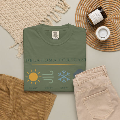 Oklahoma Forecast Tee | Comfort Colors