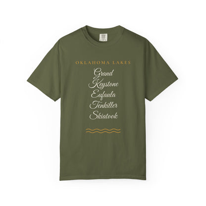 Oklahoma Lakes Tee | Comfort Colors