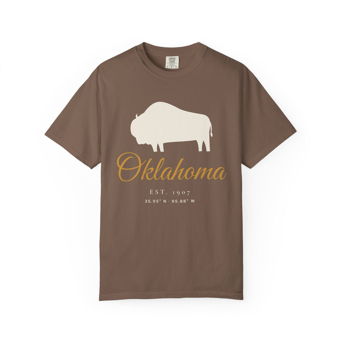 Oklahoma Bison Tee | Comfort Colors