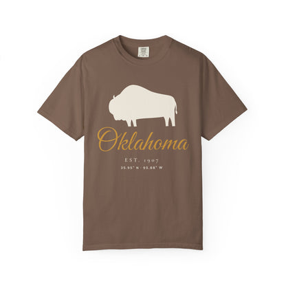 Oklahoma Bison Tee | Comfort Colors