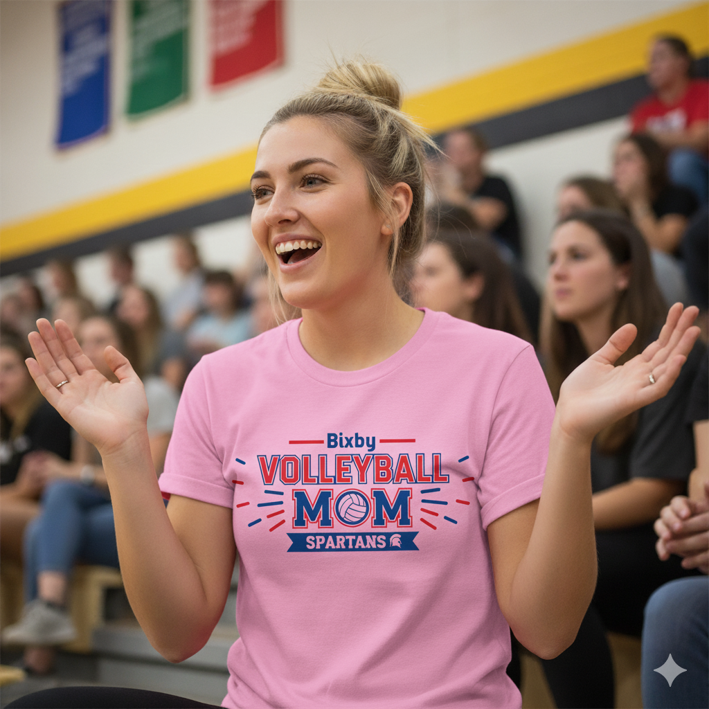 Bixby Spartan Volleyball Mom