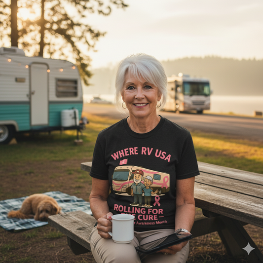 Where RV USA Breast Cancer Awareness Gildan Tee