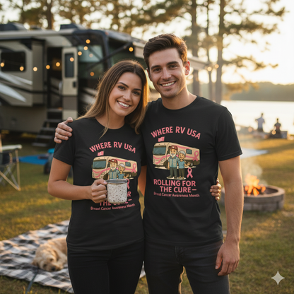 Where RV USA Breast Cancer Awareness Gildan Tee