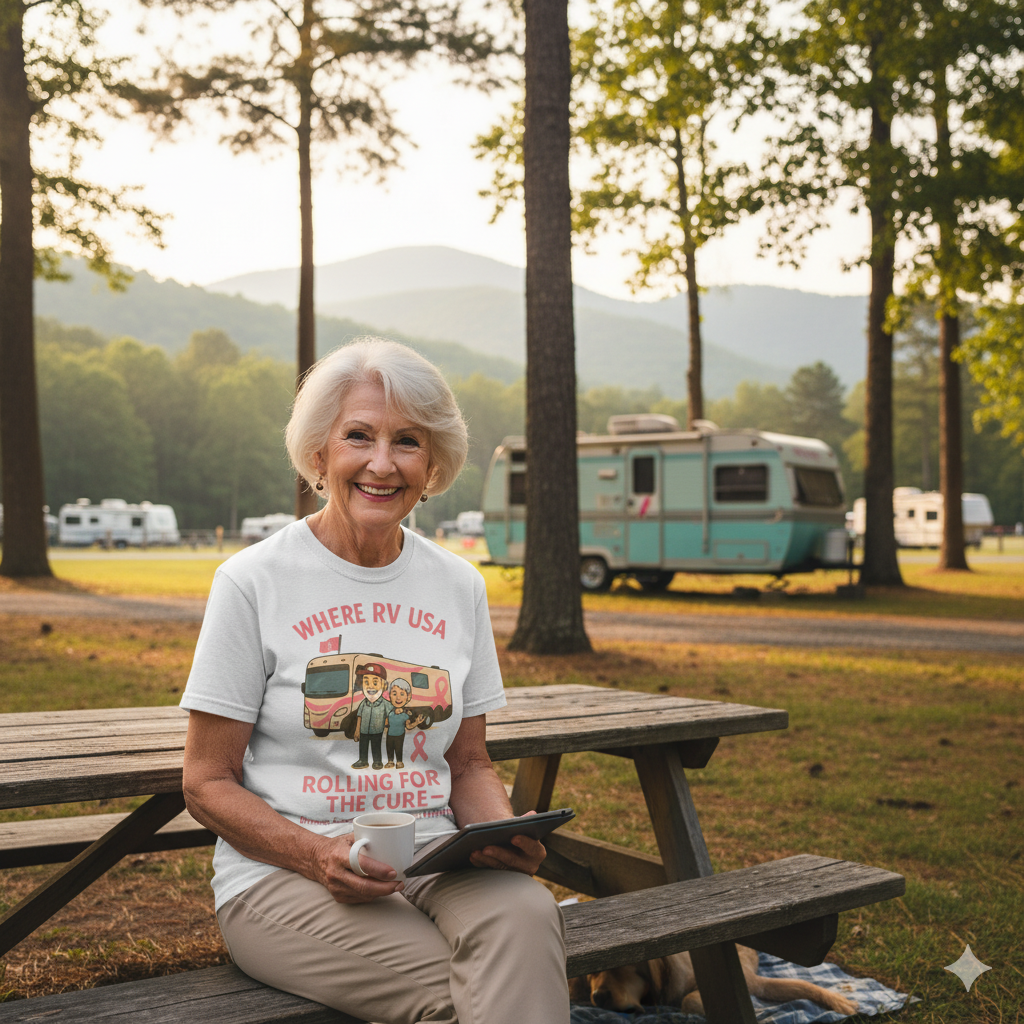 Where RV USA Breast Cancer Awareness Gildan Tee