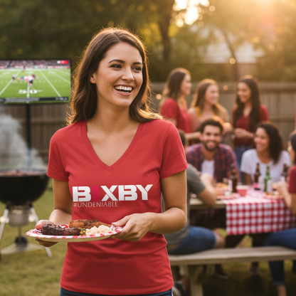 B1XBY Undeniable Women's Bella+Canvas V-Neck