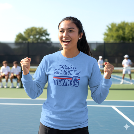 Bixby Spartans Tennis Gildan Sweatshirt