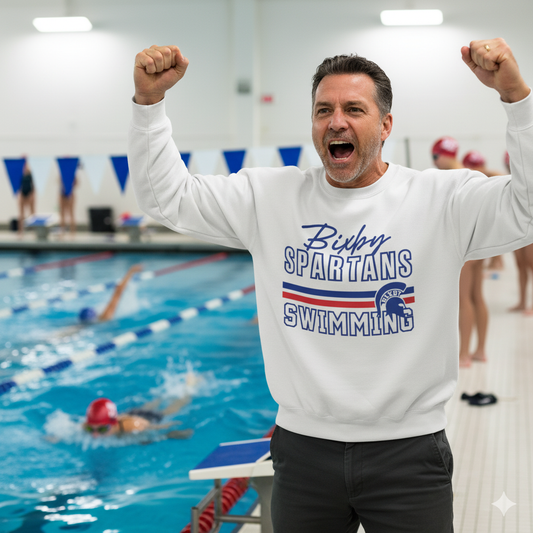 Bixby Spartans Swim Gildan Sweatshirt