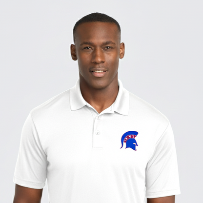 Spartan Blue Logo PosiCharge Sport-Tek Polo
