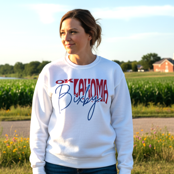 Bixby Spartans Custom City Name Oklahoma Sweatshirt