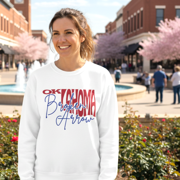 Bixby Spartans Custom City Name Oklahoma Sweatshirt