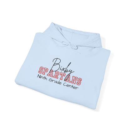 Embroidered Personalized Bixby Spartans Gildan Hoodie