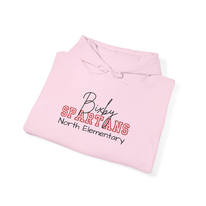 Embroidered Personalized Bixby Spartans Gildan Hoodie