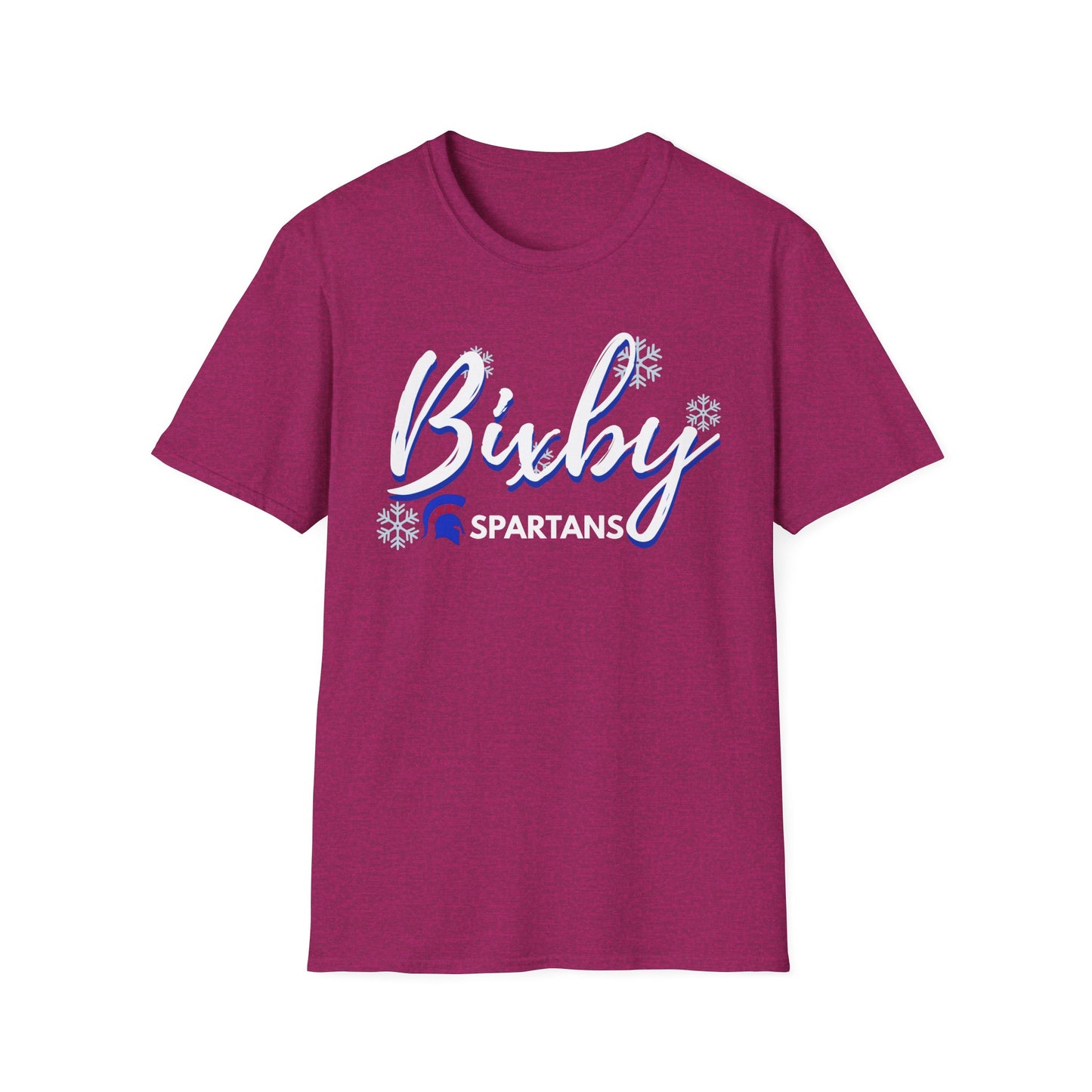 Bixby Spartan Snow Day Softstyle Tee