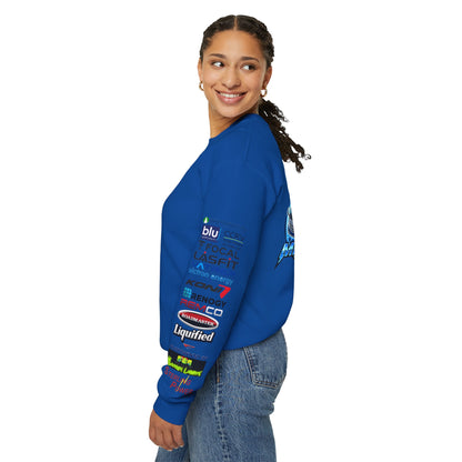 Megawatt EV RV Crewneck Sweatshirt — Electric Motorhome Graphic