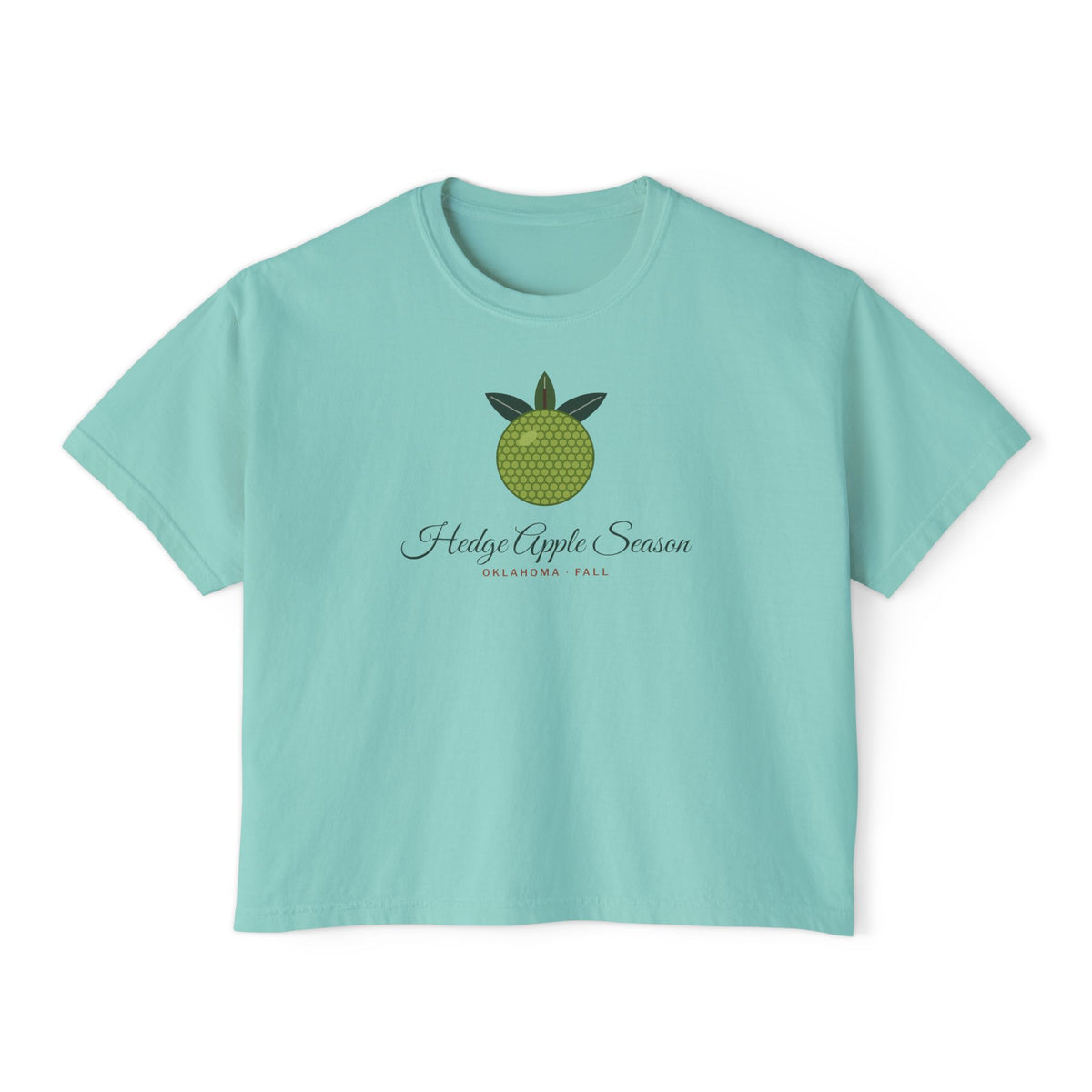 Hedge Orange Boxy Comfort Colors Tee