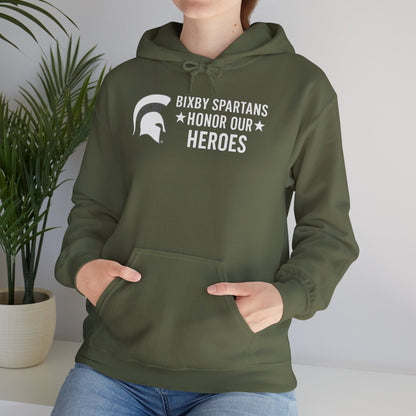 Spartans Honor Our Heroes Gildan Hoodie