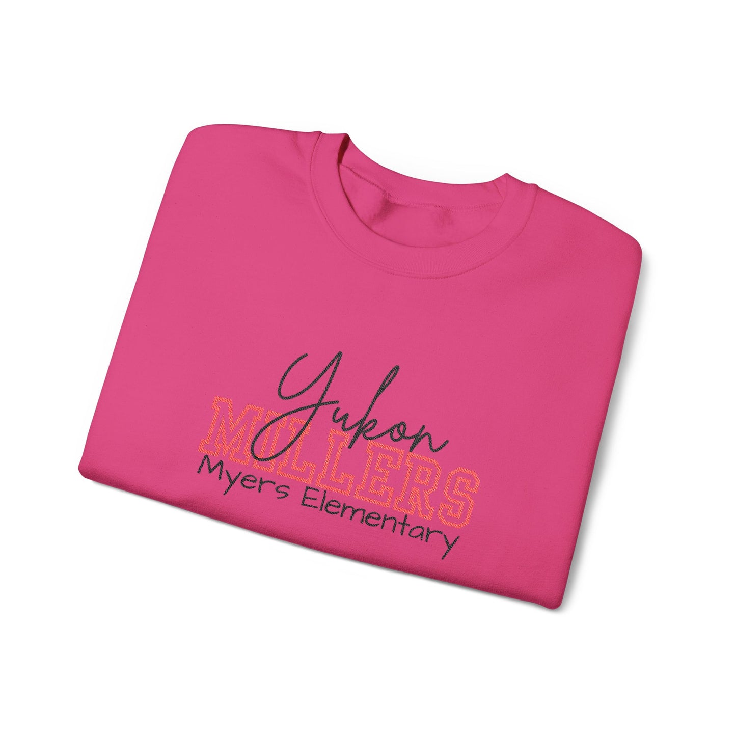 Personalized Embroidered Yukon Millers Crewneck Sweatshirt