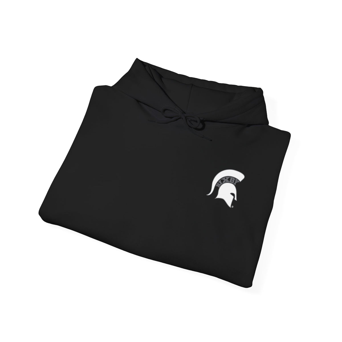 Bixby Spartans OK White Spartan Logo Hoodie