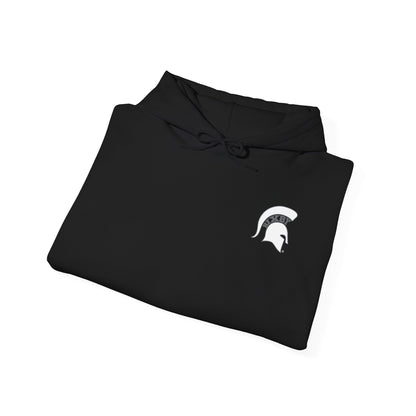Bixby Spartans OK White Spartan Logo Hoodie