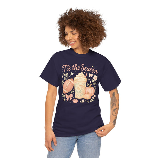 Cheer and Football Tis The Season Gildan Tee