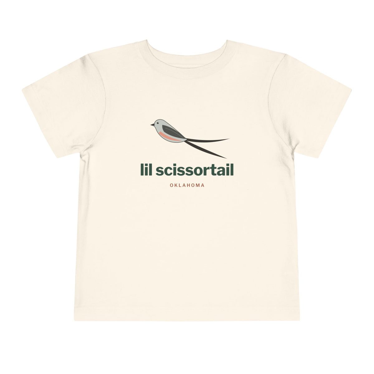 lil scissortail Oklahoma Toddler Tee