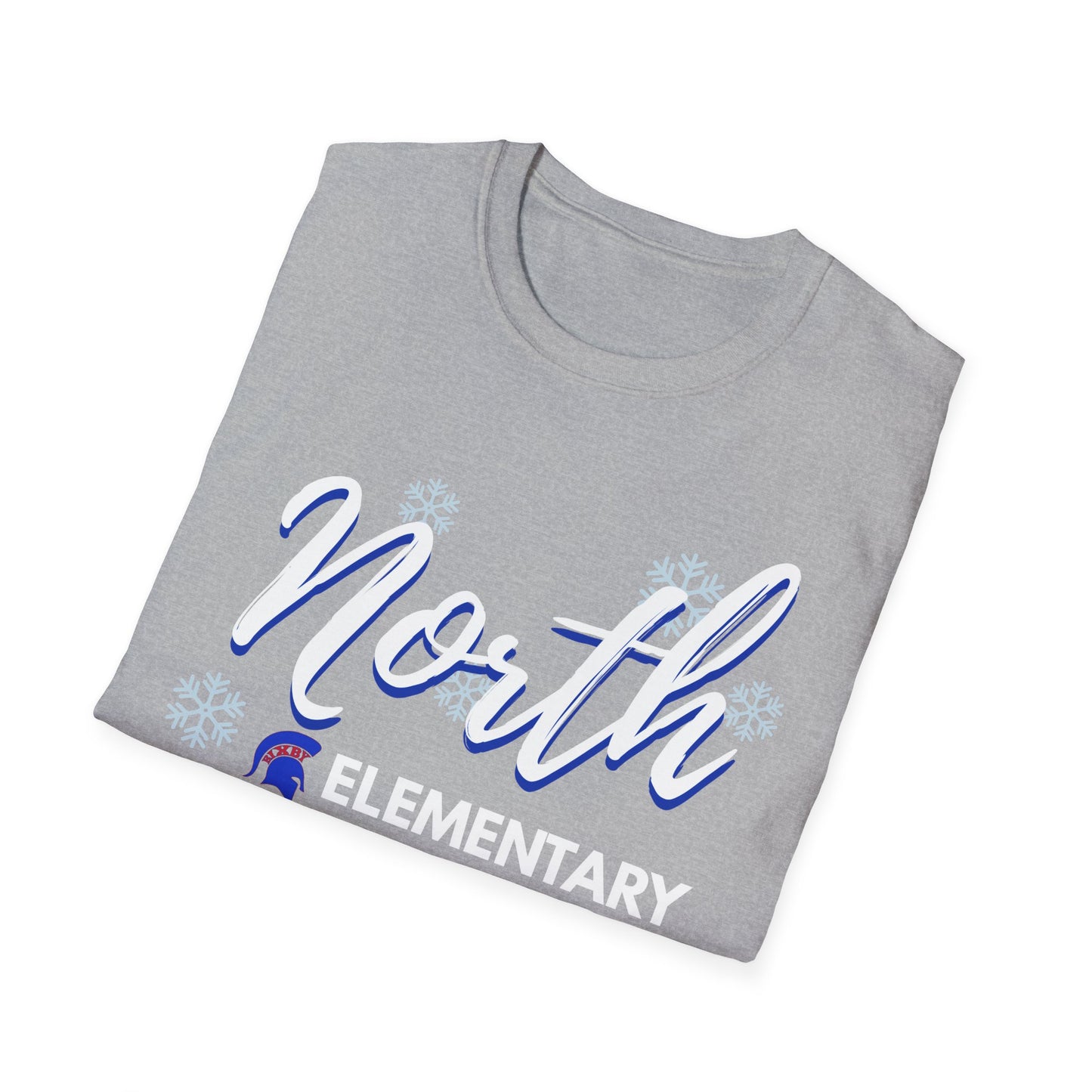 Bixby Spartan North Elementary Snow Day Softstyle Tee