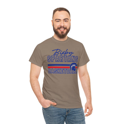 Bixby Spartans Basketball Gildan Tee
