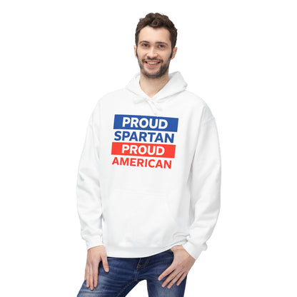 Proud Spartan Proud American Gildan Hoodie