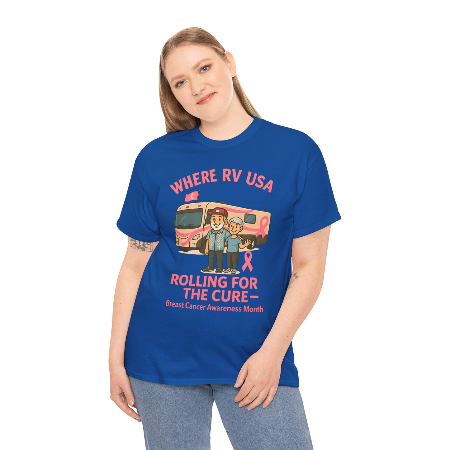 Where RV USA Breast Cancer Awareness Gildan Tee