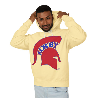 Bixby Spartan Red Logo Comfort Colors Hoodie