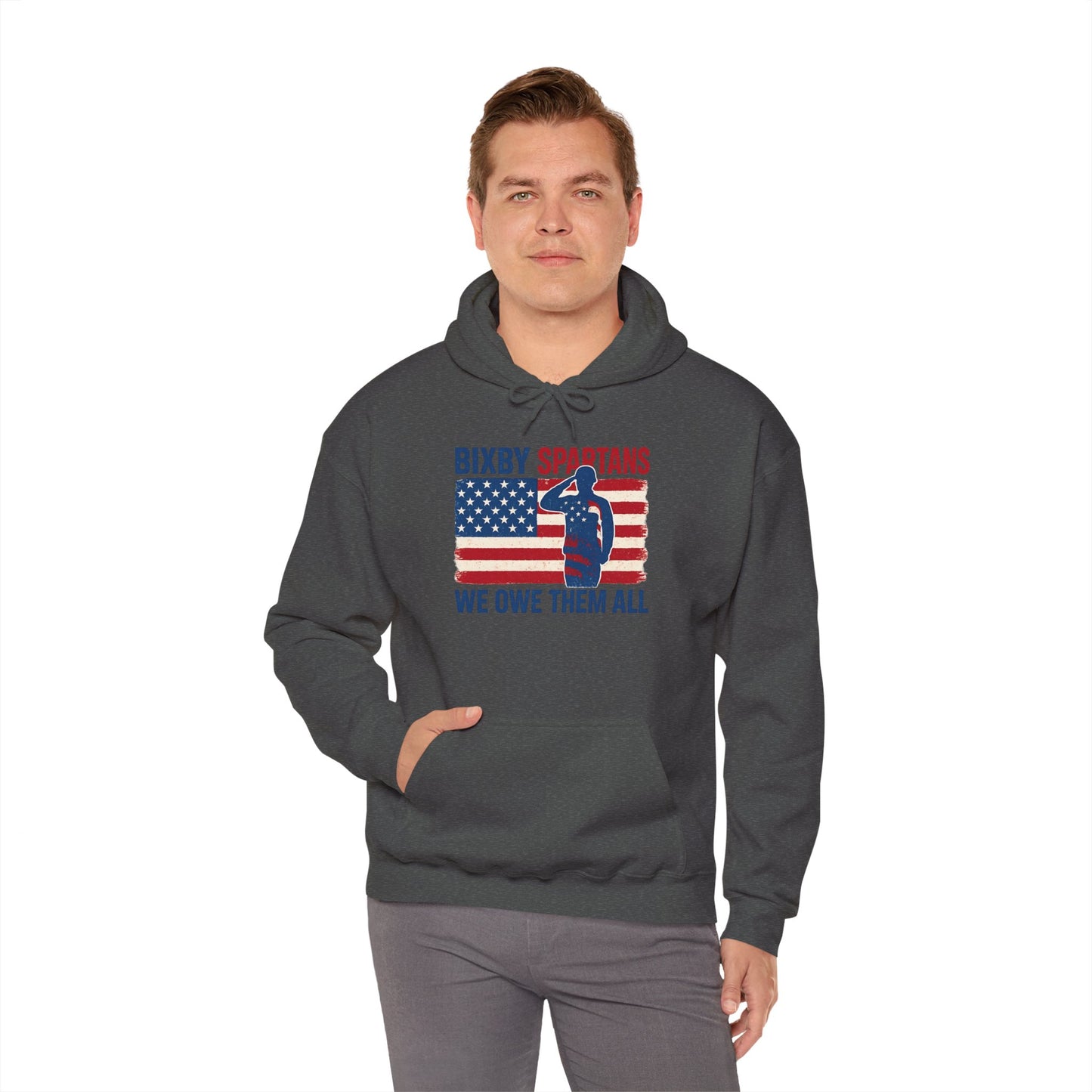 Bixby We Owe Them All Gildan Hoodie