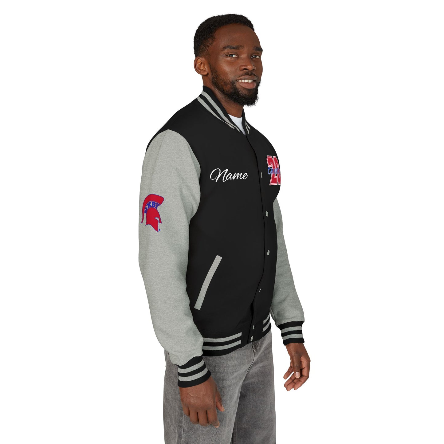 Spartan Unisex Heavyweight Cotton Letterman's Jacket - Fully Customizable
